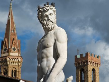 La statua del Biancone in Piazza della Signoria